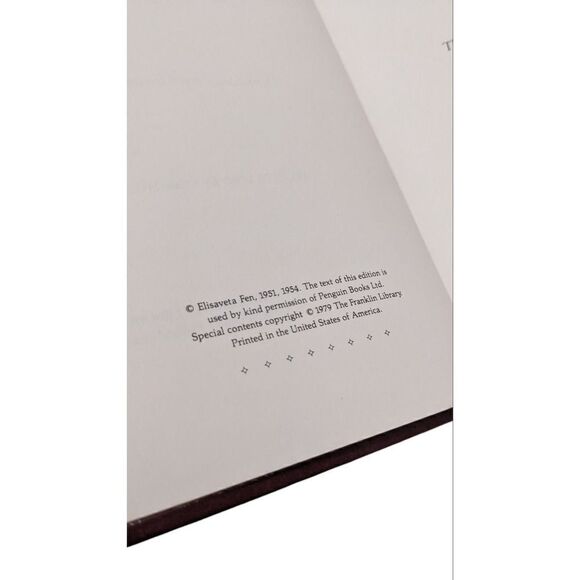 Greatest Plays by Anton Chekhov Franklin Library 1979 - Picture 5 of 5